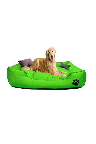 Mavi Vitrin Ultrasoft Büyük Irk Köpek Yatağı Yıkanabilir Yüksek Kaliteli Kuma...