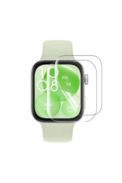 Genel Markalar Huawei Watch Fit 3 Uyumlu 3 Adet Şeffaf Ultra koruyucu Nano Je...
