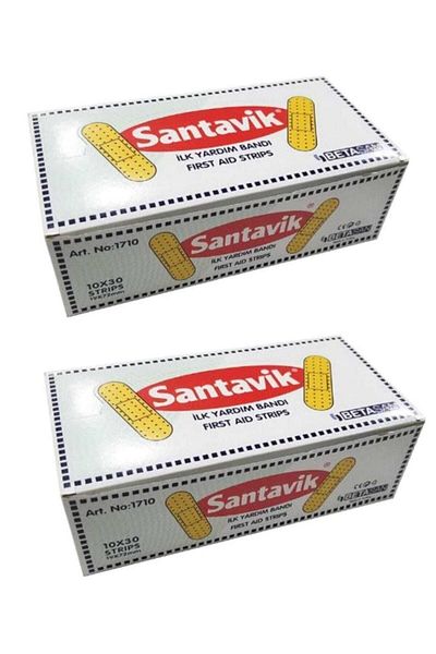 Santavik إسعافات أولية 10 × 30 قطعة 2 عبوة8547569842