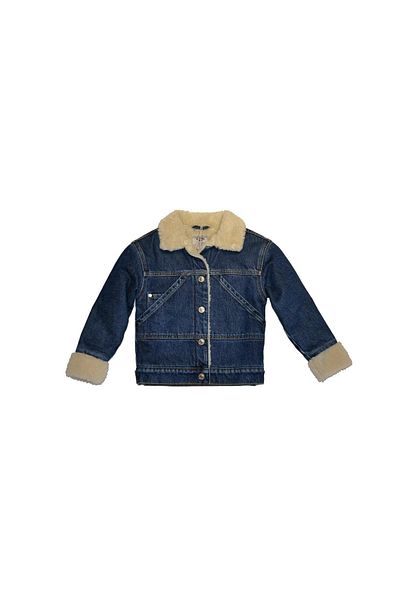 Lee Cooper Freda 2 Κοριτσίστικο Jean Jacket Mid Blue