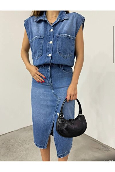 Marjinal Rochie de damă din denim