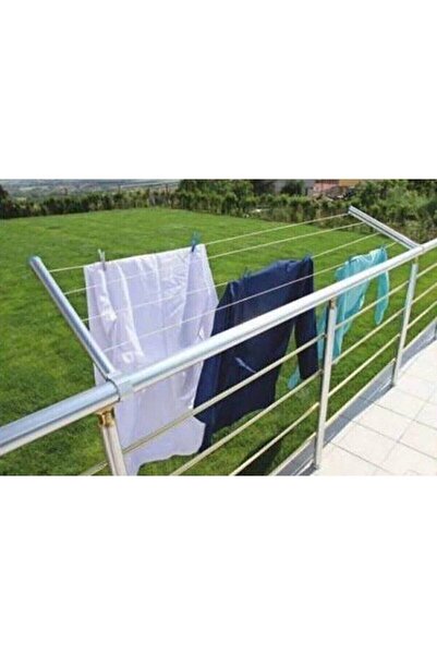 TBYSHOP Küpeşte Balkon Demiri Çamaşır Askısı Balkon Çamaşır Askılığı Kolay Ku...