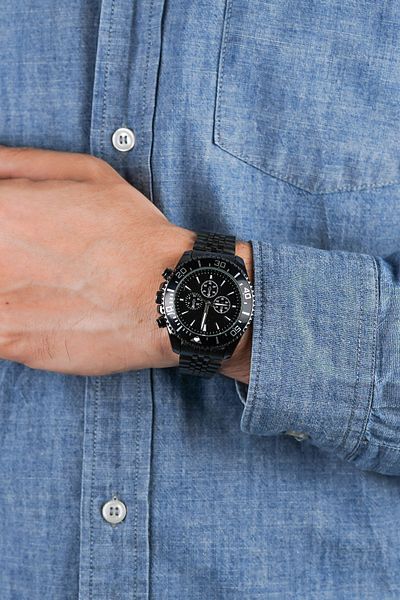Güncel Vitrin Premium Stainless Steel Men's Wristwatch