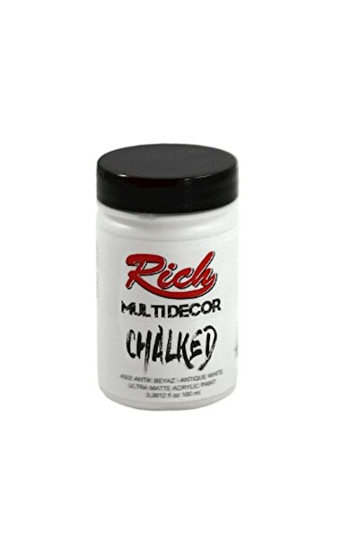 Rich Boya Multi Decor Chalked 100 Cc Antik Beyaz