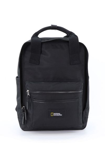 NATIONAL GEOGRAPHIC LEGEND Large Backpack Black, Durable WaterResistant Padded Laptop Casual Daypack