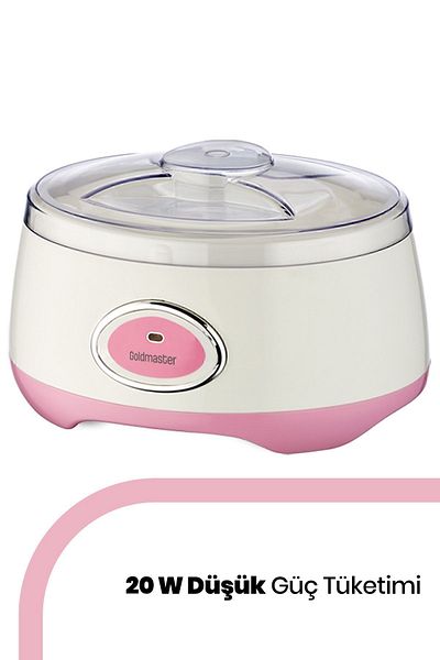 GOLDMASTER Yeast 1 Liter Capacity Stainless Steel Yogurt Making Machine