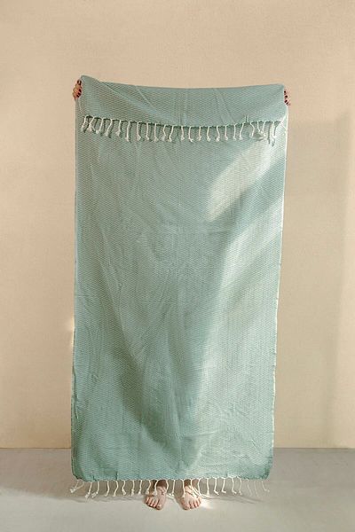 İrya Selen 100% Bumbac Peshtemal Petrol 90x170