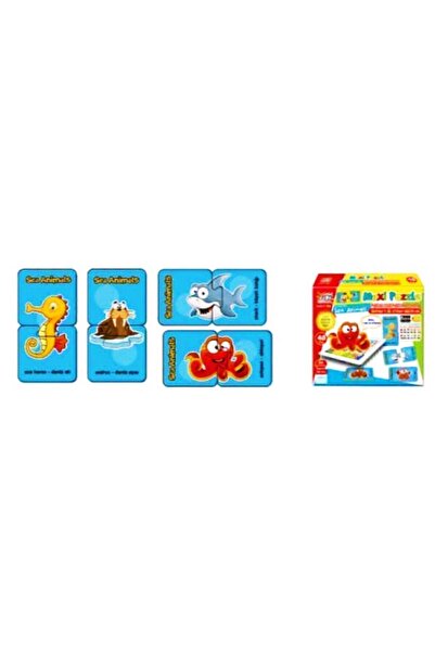 Buzka Toys تطبيق Jagu Maxi Puzzle Sea Creatures مع لعبة المطابقة التعليمية ال...