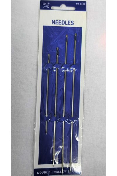 TıkTık AL Yorgan Iğnesi - Ince Çuvaldız Iğne 4 Adet