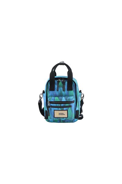 NATIONAL GEOGRAPHIC LEGEND Mini Utility Bag Rhythm Of Nature, Durable WaterResistant Shoulder Bag