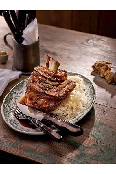 TRAMONTINA Polywood Steak-steak Fork Jumbo 13cm