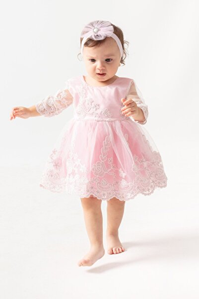 Harry&Millie Kız bebek dantelli elbise gelinlik mevlüt elbisesi bebek hediyelik