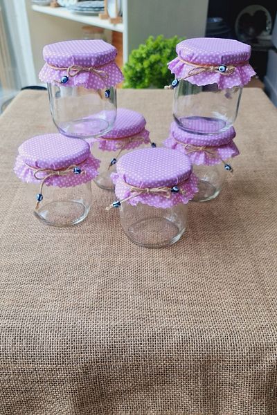 GULHANILE Jar Lid Cover Bonnet 6 Pieces