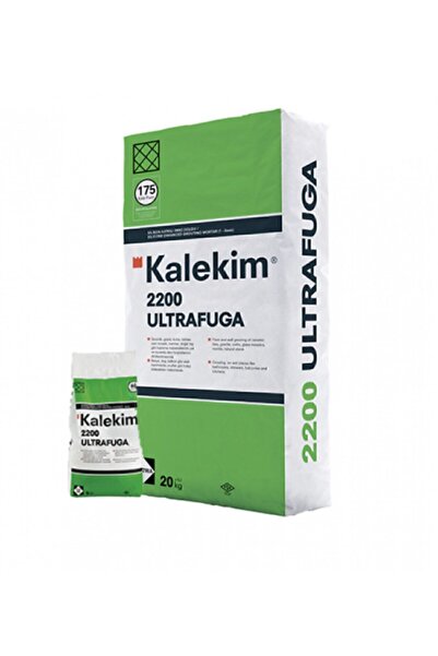 Kalekim 2200 Ultrafuga Derz Dolgu 20 Kg Saten Gri