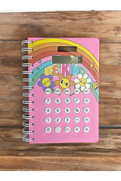 ALMİRA SOLMAZ TİCARET دفتر ملاحظات فاخر مع آلة حاسبة