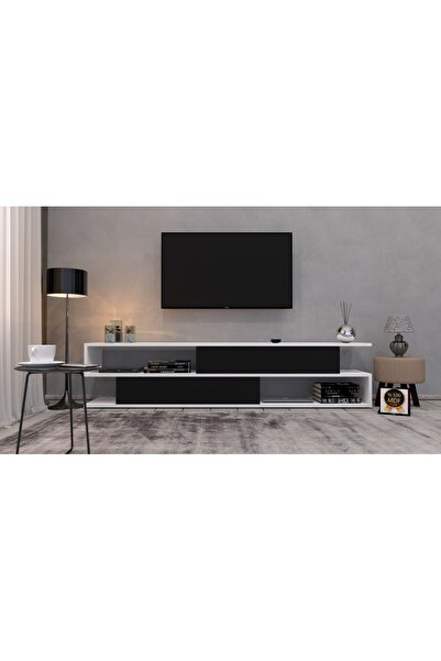 KONAK EV EŞYALARI Modern 3 TV Ünitesi,%100 MDF,KOLAY KURULUM,TV SEHPA