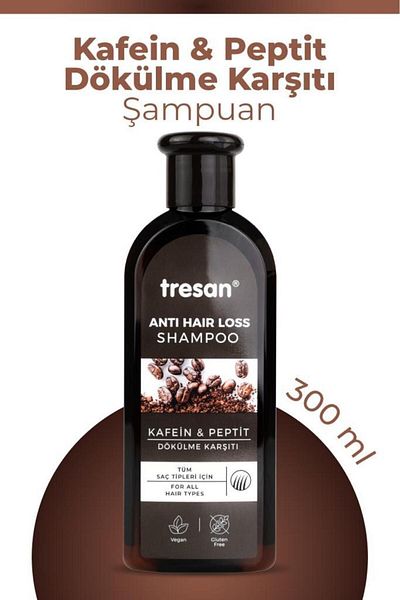 Tresan Caffeine Peptide Anti-Spill Shampoo 300 ml