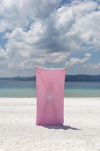 İrya Αψιθιά 100% βαμβάκι Peshtemal Pink 90x170
