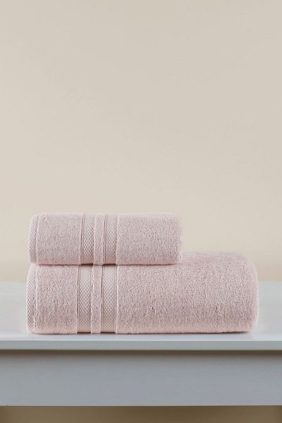 İrya Serenity Premium 2-Piece Towel Set - 100% Cotton, Sand 50x90 / 70x140