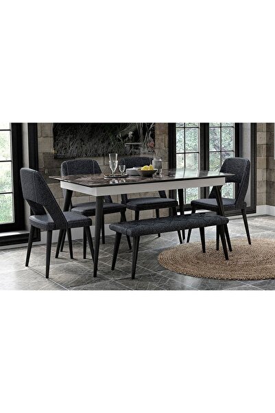 CaddeYıldız Vanessa Yemek Masası Takımı