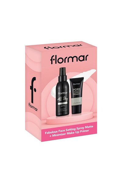 Flormar Fabulous Face Setting Spray Matte + Minimizer Make Up Primer