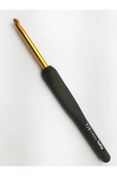 Tulip Etimo 4 mm Μέγεθος 7 Μαλλί βελονάκι με μαλακή λαβή