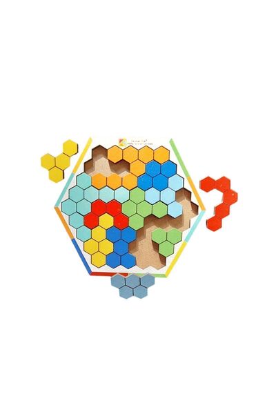 kayasan kids Altıgen Petek Puzzle