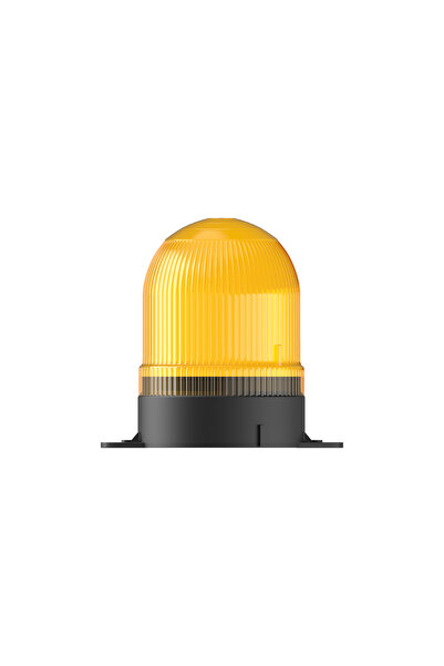 MESAN Ø70 LED Multifonksiyon İkaz Lamba Taban Montaj Turuncu 110-220VA