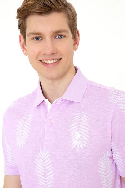 U.S. Polo Assn. Ανδρικό μπλουζάκι με γιακά Magnolia Polo 50248507-VR211