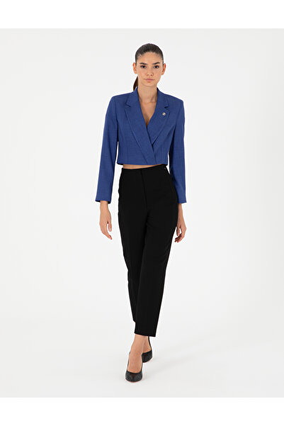 Pierre Cardin Siyah Carrot Fit Kumaş Pantolon 50290370-VR046