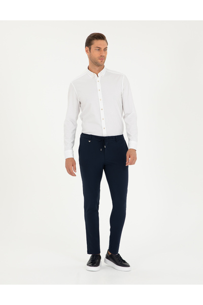 Pierre Cardin Beyaz Slim Fit Uzun Kollu Gömlek 50292079-VR013