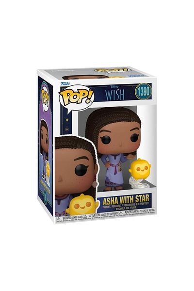 Funko البوب! ! & Buddy: Disney: Wish - آشا مع النجمة