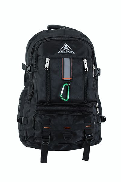 ASM SPOR Πολύ χρήσιμο σακίδιο πλάτης Mountaineer 60 L Μαύρο