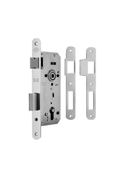 KALE 152 Rp Dış Kapı Kilidi Krom-saten Oval 45mm