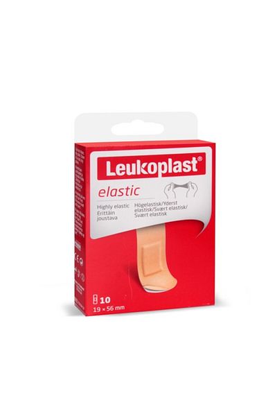 Leukotape Leukoplast مرن 19x56 ملم 10 قطع إسعافات أولية
