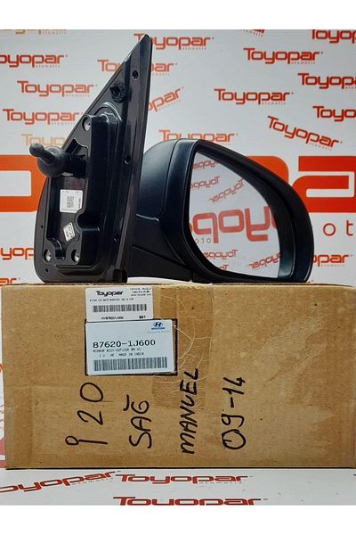 Toyopar Hyundai I20 2009-2014 Right Rear View Mirror Manual876201j000
