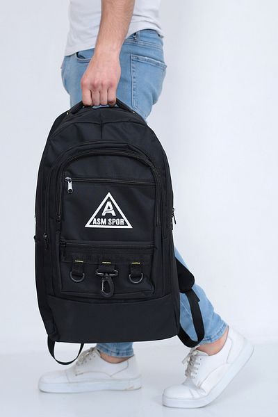 ASM SPOR Σακίδιο πλάτης Dağcı Very Useful 65 L Μαύρο-άσπρο