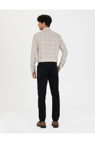 Pierre Cardin Siyah Slim Fit Jean Pantolon 50274352-VR046