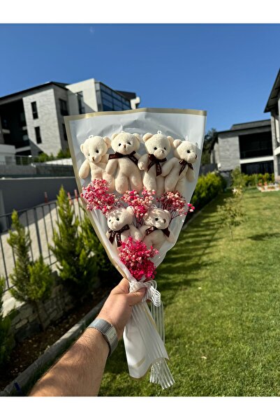 Genel Markalar Sevdiklerinize Özel Sevimli Peluş Ayıcık Buketi