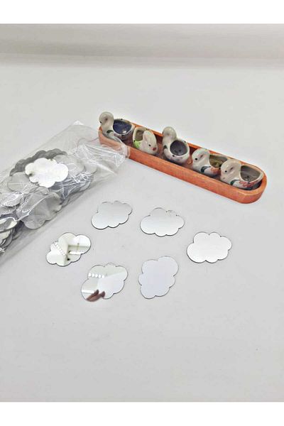 RetroLazer Decor Nor Plexi Argintiu 3 Cm 100 Bucuri