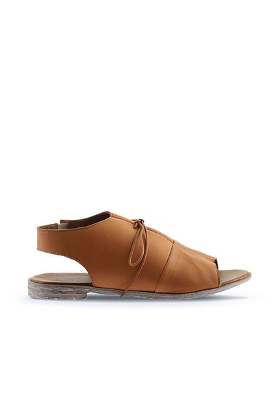 Bueno Shoes Sandale de damă din piele maronie - Model 01ws2510