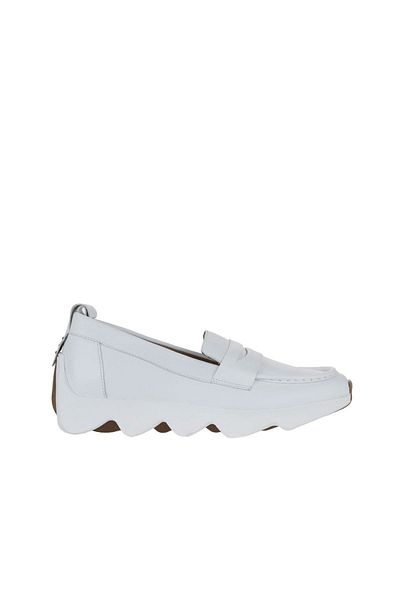Bueno Shoes 01wz2801 Model Pantofi casual de damă din piele albă