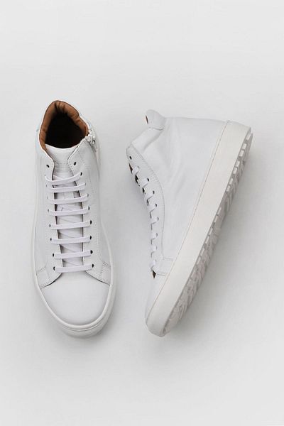 Bueno Shoes 01wz7700 Μοντέλο Λευκές Δερμάτινες Γυναικείες Μπότες