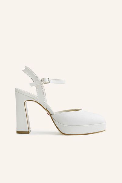 MARCATELLI Pantofi de mireasa Pedro din satin sidef