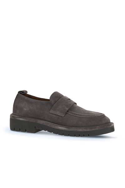 Bueno Shoes 01wz6703 Модел Дамски Мокасини от Сиви Велур