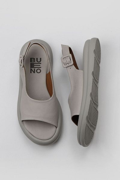 Bueno Shoes 01wy9404 Sandale de damă din piele model Ecru