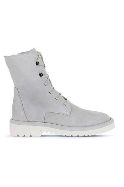 Bueno Shoes 01wz6701 Μοντέλο Γυναικείες Μπότες White Suede
