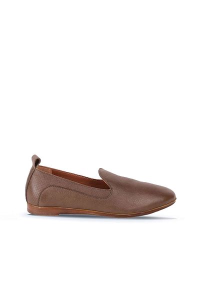 Bueno Shoes Balerini plate damă din piele kaki - 01wp1609