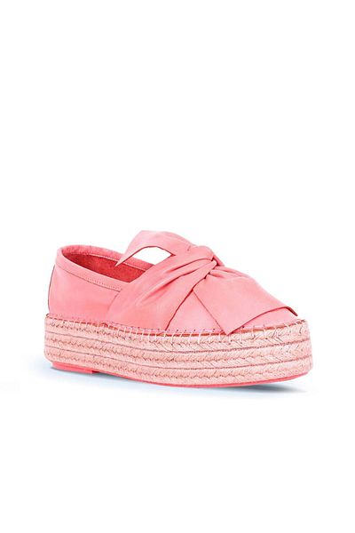 Bueno Shoes Γυναικείες εσπαντρίγιες με τακούνι Coral Leather - 01wq3502