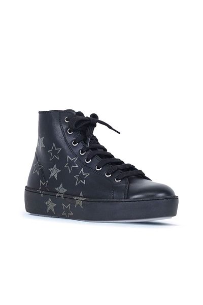 Bueno Shoes 01wr1907 Μοντέλο Χακί Δερμάτινα Γυναικεία Αθλητικά Μποτάκια